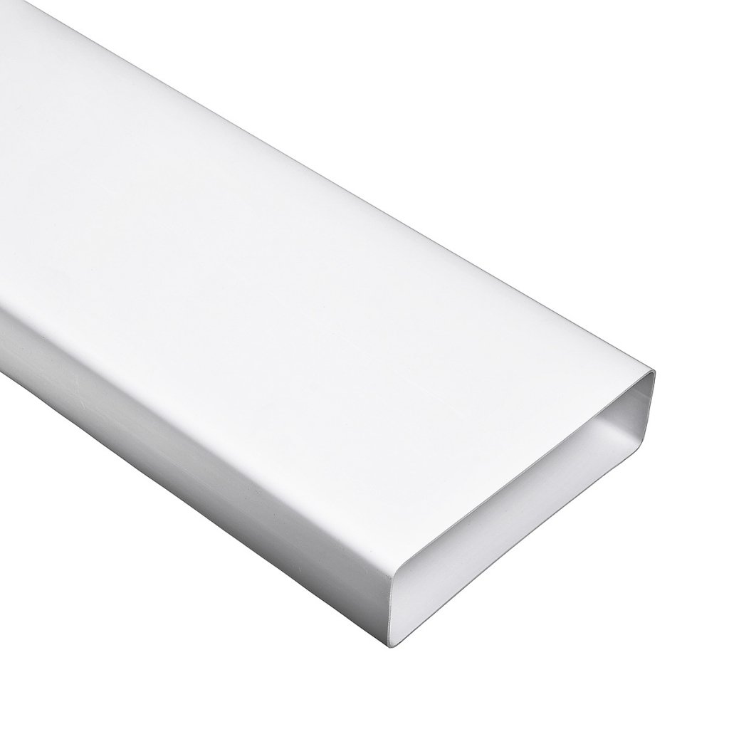 Воздуховод плоский пластиковый 612ВП20 2м | Торговый комплекс Добро